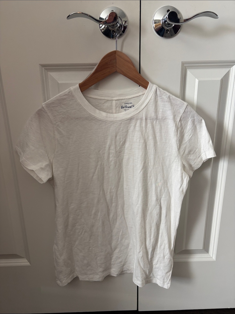 Crewcuts White Girlfriend Tee